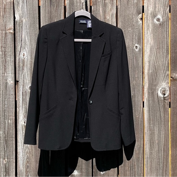 Hillard & Hanson one button blazer size 4 - Picture 7 of 17